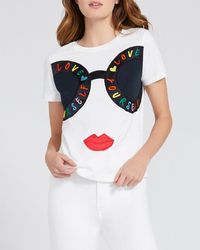 Alice and olivia graphic tees Clearance