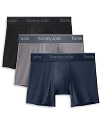 Tommy John - Second Skin Essentials 4 Boxer Briefs, Pack Of 3 - Lyst