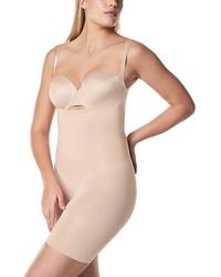 Spanx - Oncore Open-Bust Mid-Thigh Bodysuit - Lyst