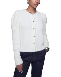 Rebecca Minkoff - Fuzzy Janine Cardigan - Lyst