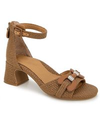 Gentle Souls - Iona Ankle Strap High Heel Sandals - Lyst