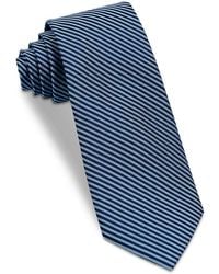 W.r.k. - Stripe Silk Tie - Lyst