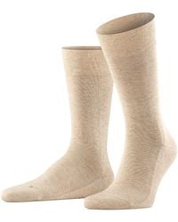 FALKE - Sensitive London Cotton Blend Solid Socks - Lyst