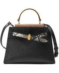 Veronica Beard - Dash Small Colorblock Leather Crossbody Bag - Lyst