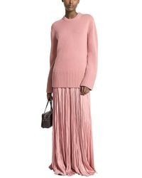 Michael Kors - Cashmere Crewneck Tunic Sweater - Lyst