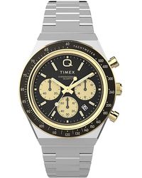 Timex - Q Chronograph, 40Mm - Lyst