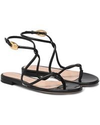 Gianvito Rossi - Mamba Flat Sandal - Lyst