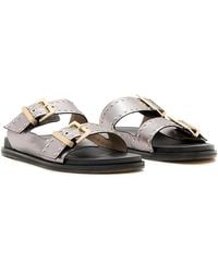 AllSaints - Magda Studded Sandals - Lyst
