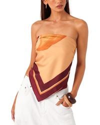 SNDY'S - Cattleya Wrap Top - Lyst