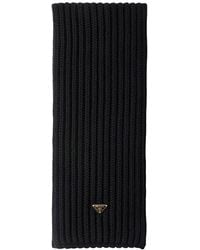 Prada - Wool Scarf - Lyst