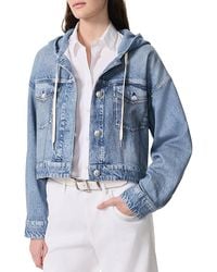 Rag & Bone - Miramar Trucker Hoodie Jacket - Lyst