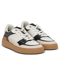 Balmain - B-Court Flip Leather Trainers Sneakers - Lyst