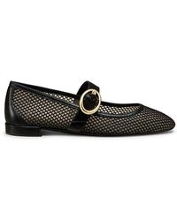 Stuart Weitzman - Arabella Mary Jane Flats - Lyst