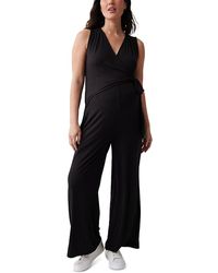 Ingrid & Isabel - Maternity Sleeveless Knit Jumpsuit - Lyst