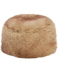 Apparis - Margot Faux Fur Pillbox Hat - Lyst