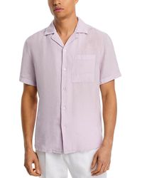 HUGO - Ellino Short Sleeve Camp Shirt - Lyst