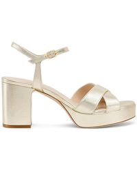 Stuart Weitzman - Dayna Platform 80 Sandals - Lyst