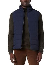 Andrew Marc - Garrick Stretch Water Resistant Quilted Puffer Vest - Lyst