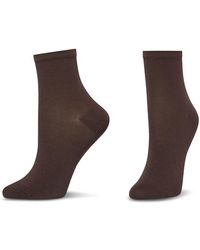 Hue - Sleek Lightweight Crew Socks - Lyst