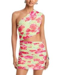 AFRM - Sinclair One Shoulder Mini Dress - Lyst