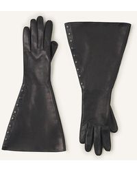 Lanvin - Large Leather Gloves - Lyst