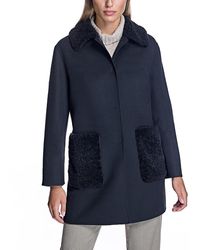 Maximilian - Woolblend Walking Coat - Lyst
