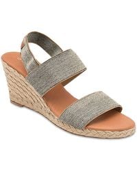Andre Assous - Allison Strappy Espadrille Wedge Sandals - Lyst