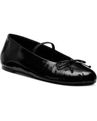 Stuart Weitzman - Prima Bow Ballet Flats - Lyst