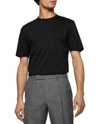 BOSS - Thompson 02 Cotton Solid Tee - Lyst