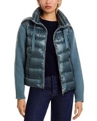 Herno - Mixed Media Jacket - Lyst