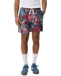 Les Deux - Bouquet Allover Print 5.9 Swim Shorts - Lyst