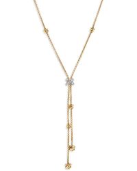 David Yurman Barrels Y Necklace With 