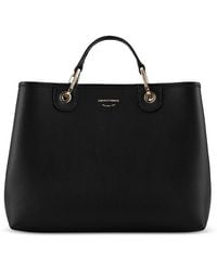 Emporio Armani - Myea Medium Shopper Tote Bag - Lyst