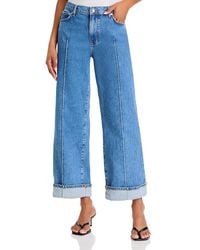 10 Crosby Derek Lam - Delano Mid Rise Cuffed Ankle Jeans - Lyst