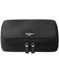 Prada - Medium Re-Nylon Zipper Pouch - Lyst