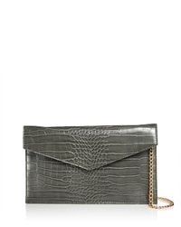 Aqua - Envelope Clutch Crossbody - Lyst