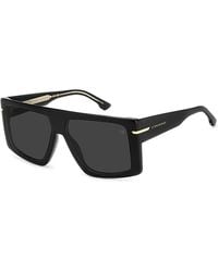 Victoria Beckham - Rectangular Flat Top Sunglasses, 59Mm - Lyst