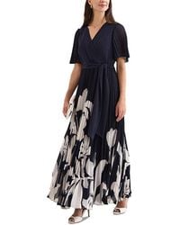Phase Eight - Abigail Pleated Wrap Dress - Lyst