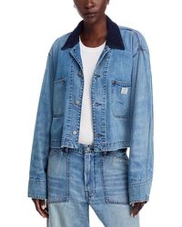 Denimist - Cropped Chore Jacket - Lyst