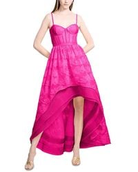 BCBGMAXAZRIA - High Low Organza Tulle Gown - Lyst