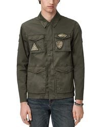 John Varvatos - Kade Field Jacket With Patches - Lyst