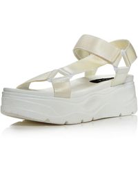 aqua wedge sandals