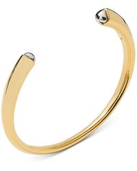Kate Spade - Sculptured Spade Cuff Bangle Bracelet - Lyst