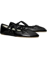 Tory Burch - Mary Jane Bow Flats - Lyst