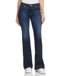 7 For All Mankind Dojo Jeans for Women - Up to 55% off at Lyst.com