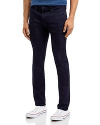 PAIGE - Transcend Federal Slim Straight Fit Jeans - Lyst