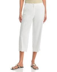 Theory - Slit Capri Pants - Lyst