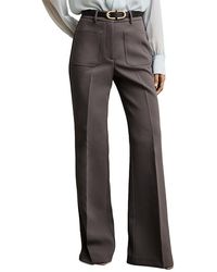 Reiss - Petite Priya Flare Leg Trousers - Lyst