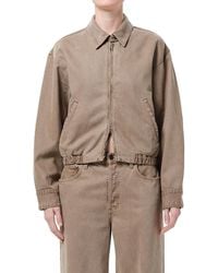 Agolde - Nile Denim Bomber Jacket - Lyst