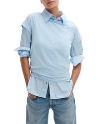 Rag & Bone - The Slub Stripe T-Shirt - Lyst